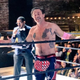 Illustration for article titled David Arquette redeemed himself among pro wrestling fans by nearly bleeding out in a death match